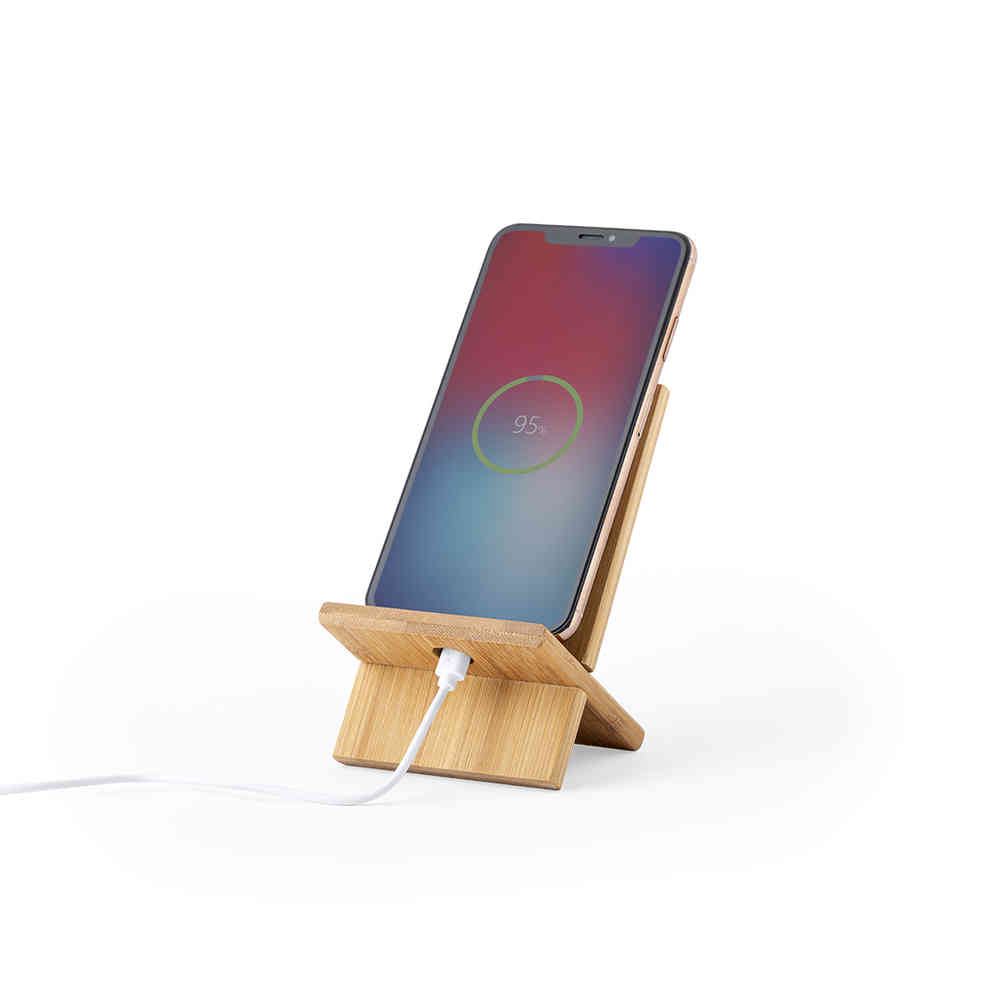 Bamboo phone stand